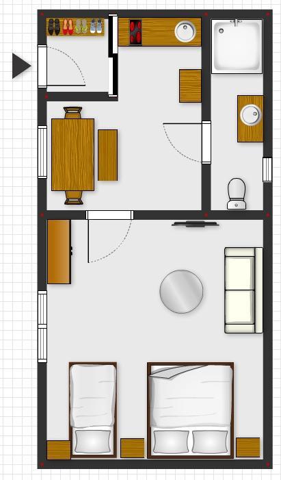 Apartman Krajcer Gierlachów Pokój zdjęcie